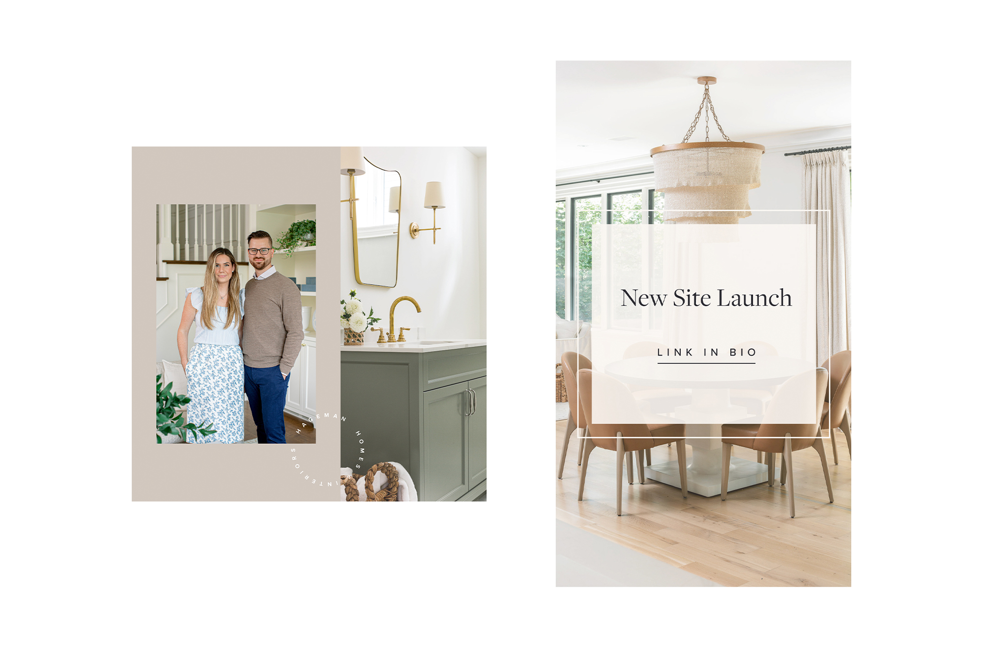 Hageman Homes Branding & site Design for Creatives & Wedding